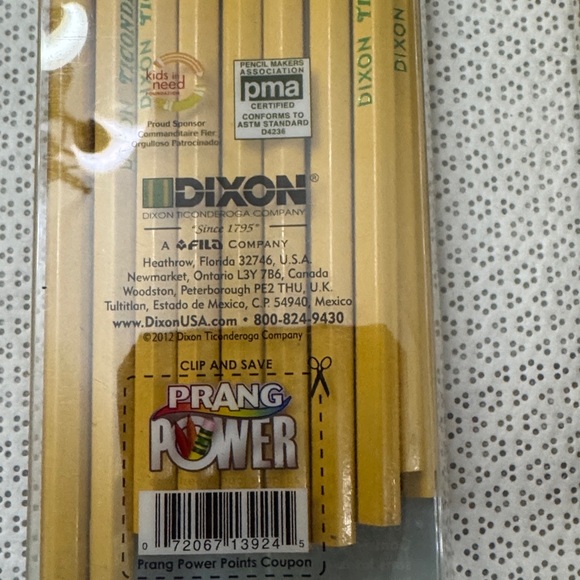 Rico’s Dixon Ticonderoga premium Wood pencil 72 /24/box New - Picture 6 of 7